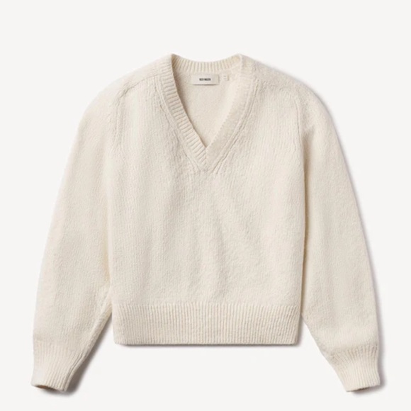 Buck Mason Soft Spun Boxy V-Neck size XS